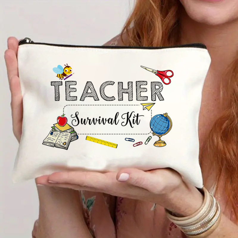 Día del maestro transfronterizo estudiantes maestros maquillaje de pintura al óleo día del maestro maestros maquillaje de pintura al óleo Amazon venta caliente bolsa