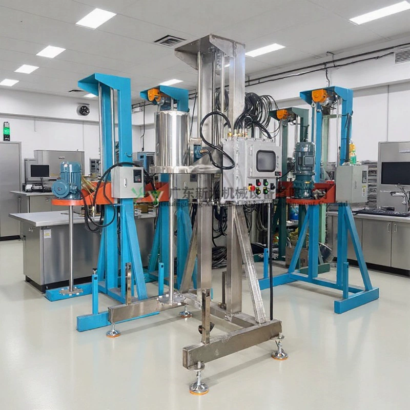 Производитель спот подъемный подъемный и дисперсионный станок для химической жидкости с высоким сдвиговым сдвигом смеситель