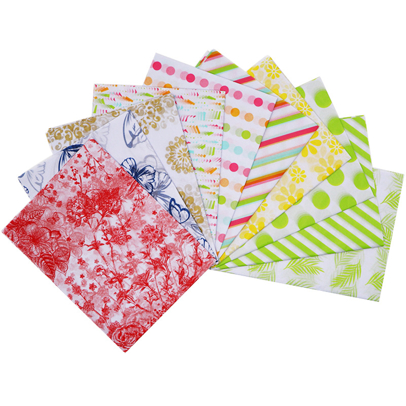 Fábrica personalizada papel de seda de Navidad aluminizado película papel de regalo 17g rollo de papel de copia papel de pera