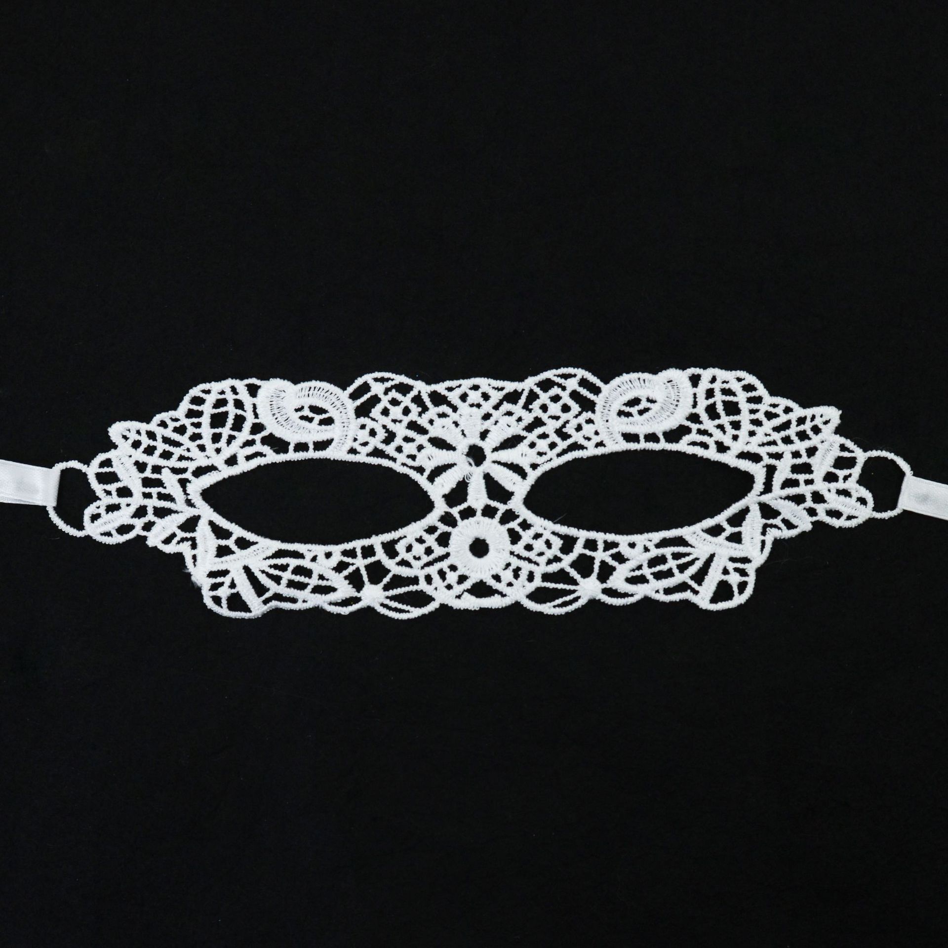 Carnaval máscara de encaje de venta transfronteriza máscara de maquillaje de fiesta de baile máscara de encaje amorfa máscara TK