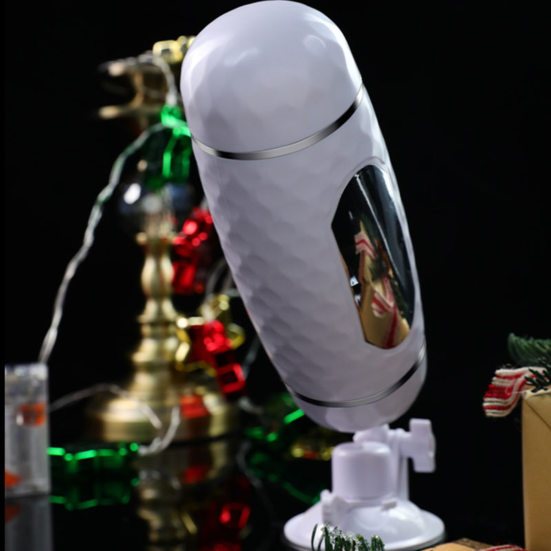 Mystery Taza de avión manual manos libres de dos cabezas Equipo para hombres Juguetes para adultos Estimulación Yin Boca Doble clip encogido 25/caja