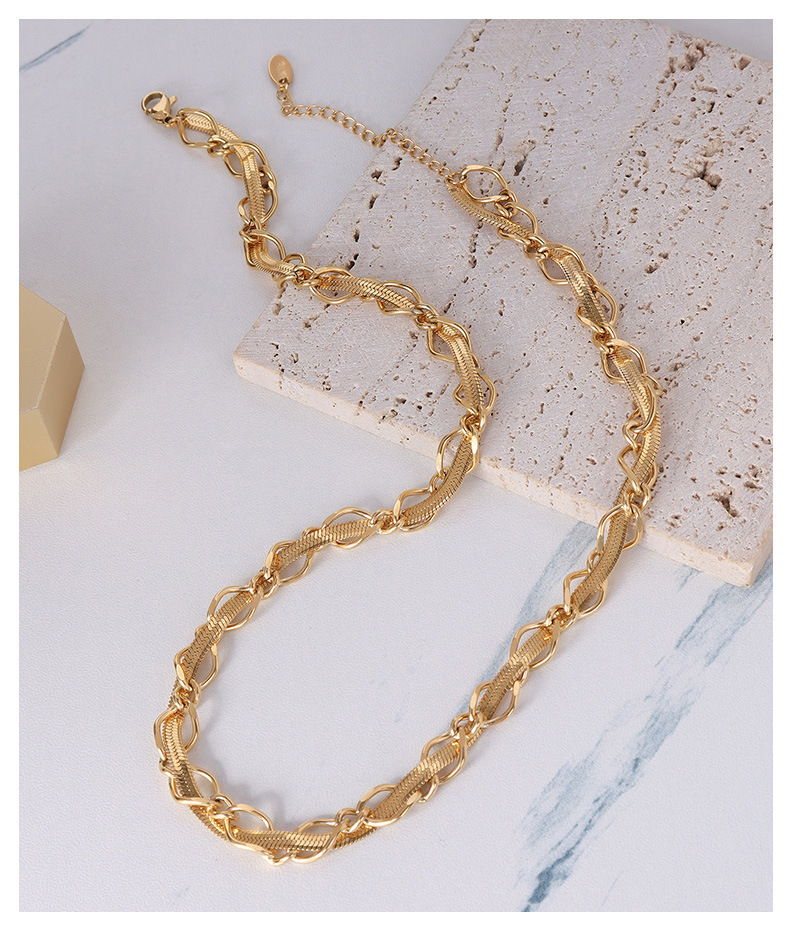 Fashion Solid Color Titanium Steel Bracelets Necklace