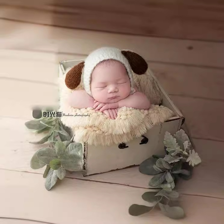 Transfronteriza nueva fotografía de los niños piña manta apoyos manta bebé foto estera piña patrón manta multicolor al por mayor