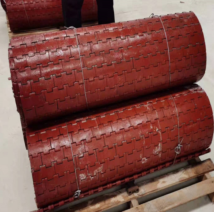 Alimentador de carbón de minería acero manganeso armadura correa de cadena GLD1500 anillo armadura correa armadura piezas de transmisión de alimentación de carbón tipo correa