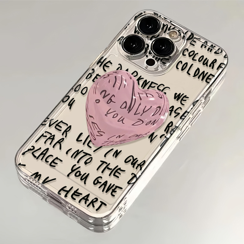 45g Weight Tpu Heart Shape Modern Style Phone Cases Phone Accessories