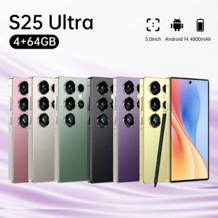 Смартфон S25 Ultra 5.0" 4+64 ГБ со стилусом 4G