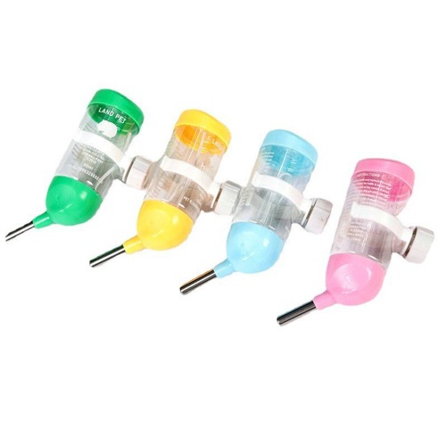 Hamster kettle drinking fountain hamster golden bear vacuum kettle water feeder drinking fountain 80ml kettle