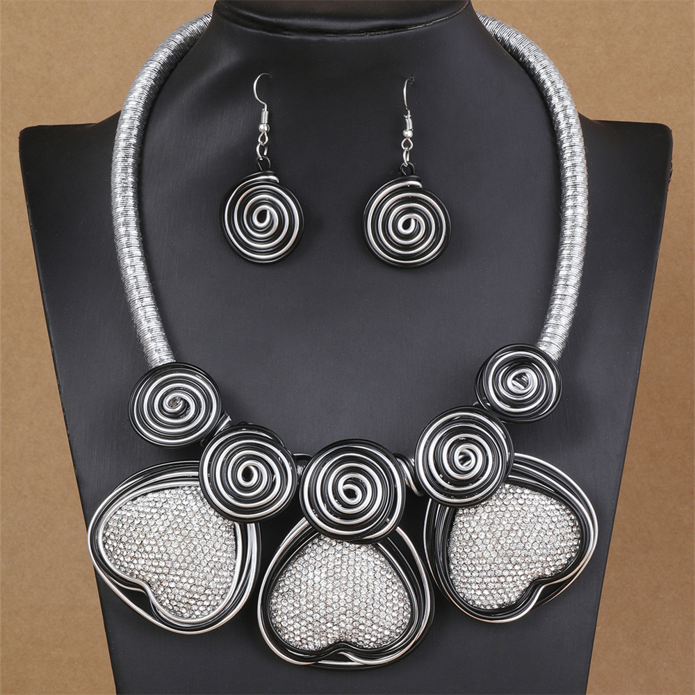Ethnic design acrylic pendant hip-hop style