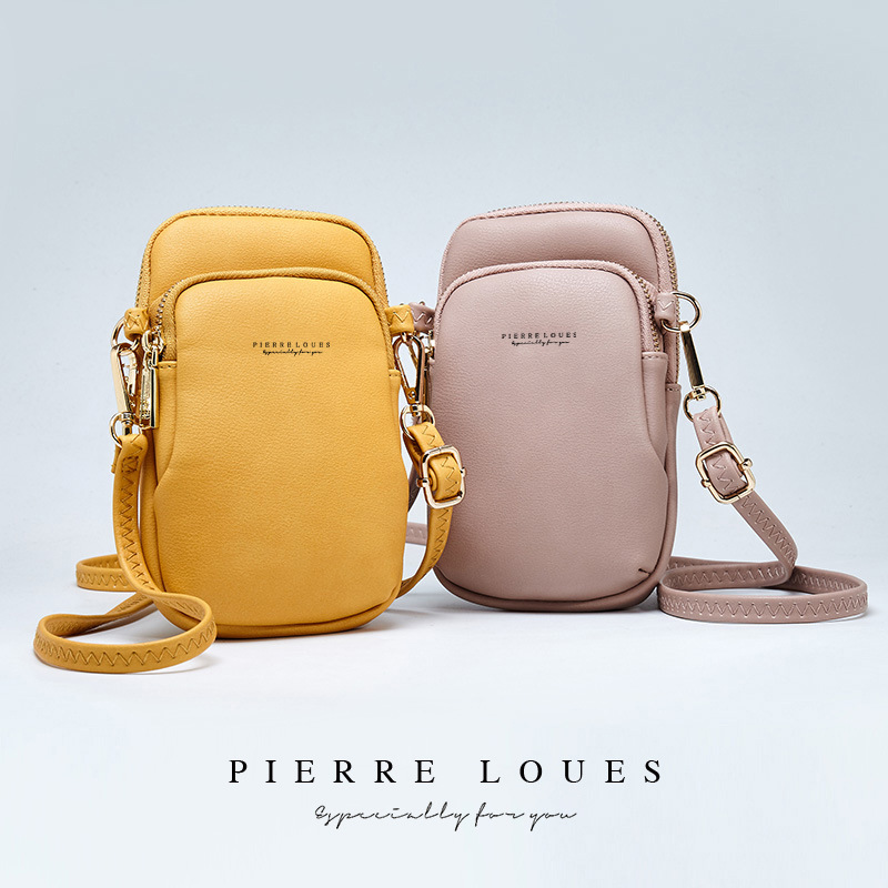 Bolsa transfronteriza 2024 nueva bolsa de teléfono móvil de las mujeres bolsa de mensajero de hombro simple de moda Corea del Sur PU bolsa pequeña de las mujeres al por mayor
