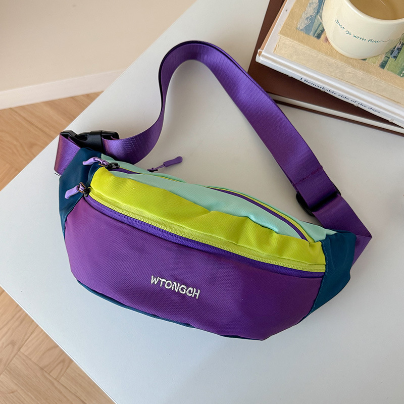 Bolsa de pecho de moda coreana para niños y niñas, bolso de pecho de gran capacidad, bolso de viaje ligero para niños, nuevo bolso de comercio exterior para niños