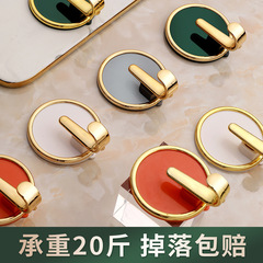 2F鑰匙掛鈎進門入戶免打孔門後玄關門口門上牆上掛衣服的包包的壁