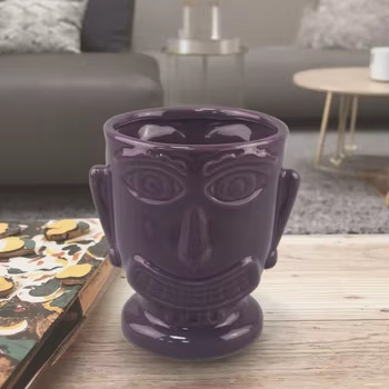 Bar transfronterizo Taza de cóctel hawaiana Taza de retrato de doble cara Taza de cerámica Taza de cerámica Taza de zombie Taza de cerámica TIKI