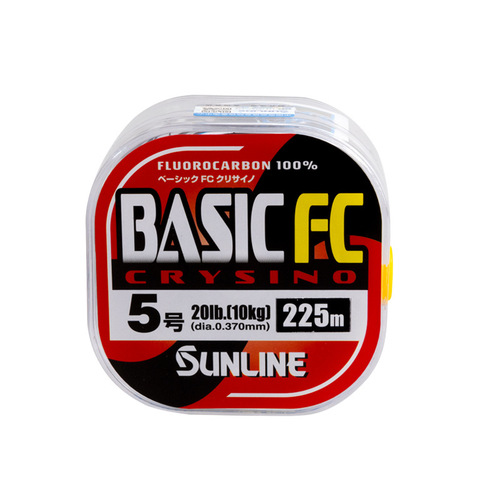 SUNLINE mulberry carbon line BASIC FC new crystal version 300-meter rock fishing line sub-leading carbon line
