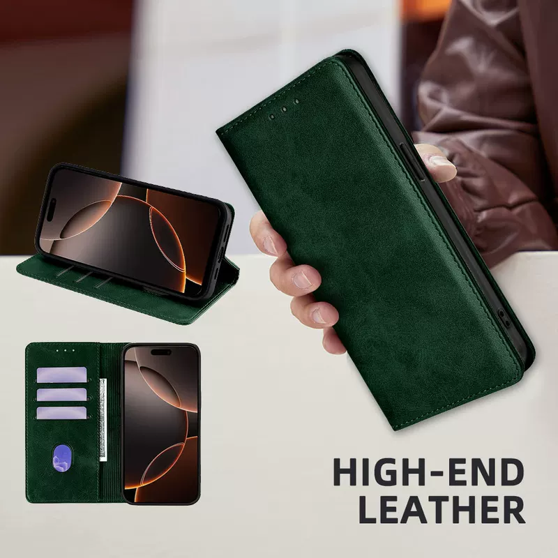 Подходящий чехол-книжка для телефона Tecno Camon 30 Pro flip с кронштейном под карточку, кожаный чехол для Pova6, Pop4