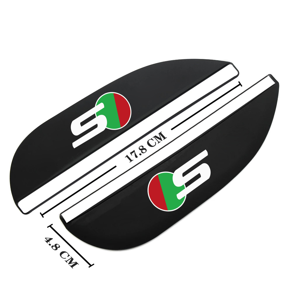 Rearview Mirror: Jaguar Rearview mirror rainproof sticker - jaguar-6-s