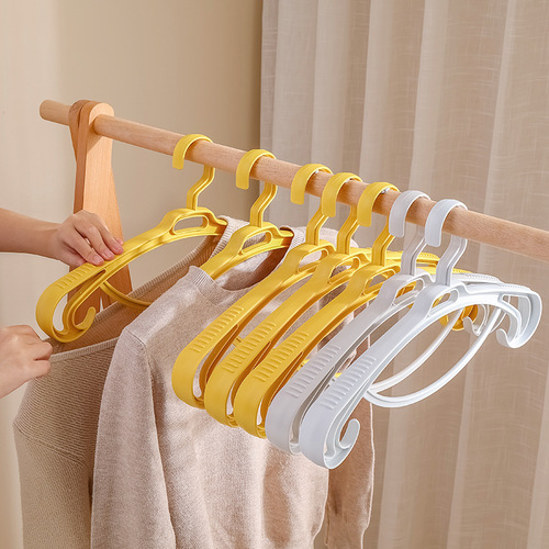 New adult thickened clothes hanger, seamless clothes hanger, wide shoulder coat hanger, suit coat hanger, home use