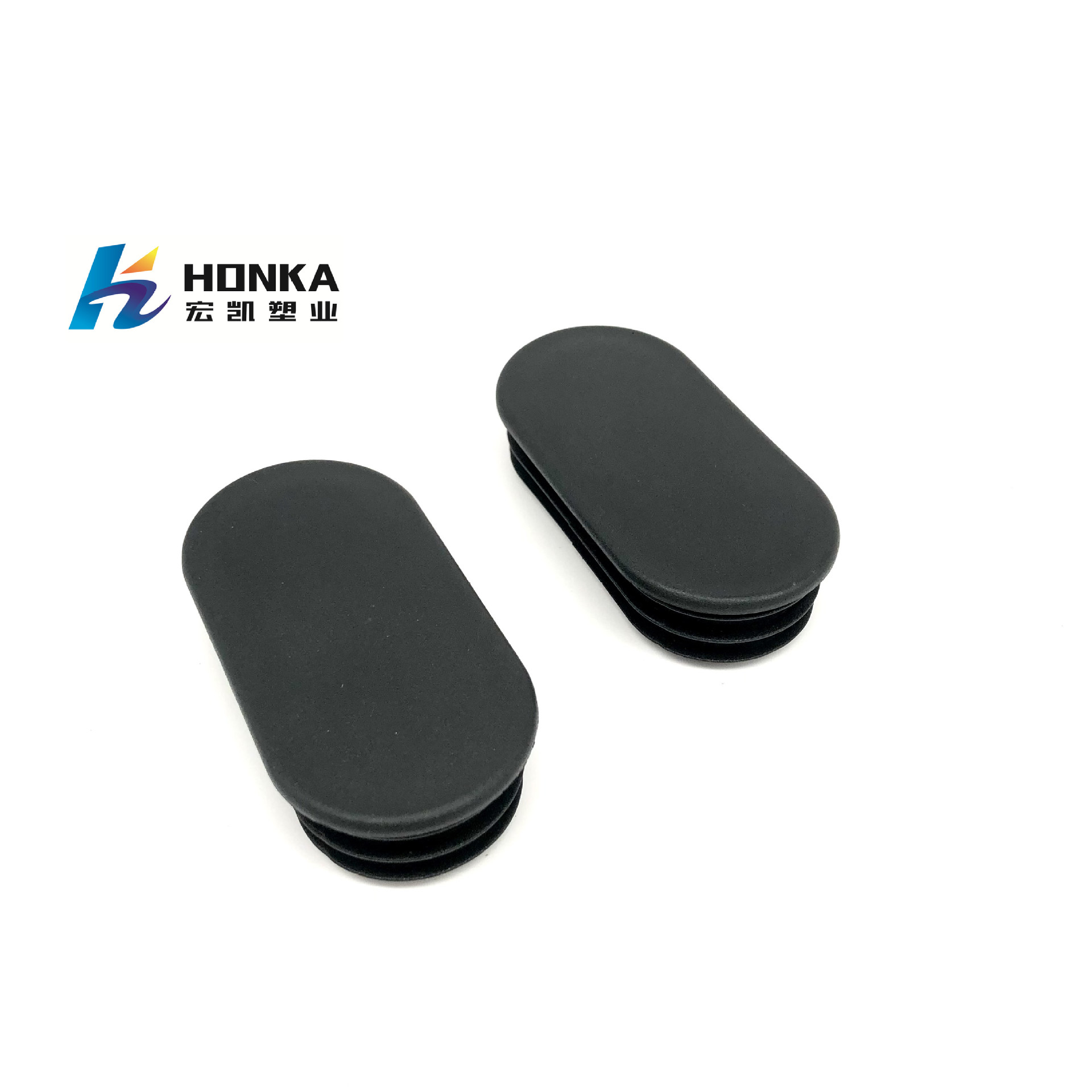 40X80椭圆塞 椭圆管堵头 椭圆塑料 脚塞旦管牙塞 椭圆塑料脚塞