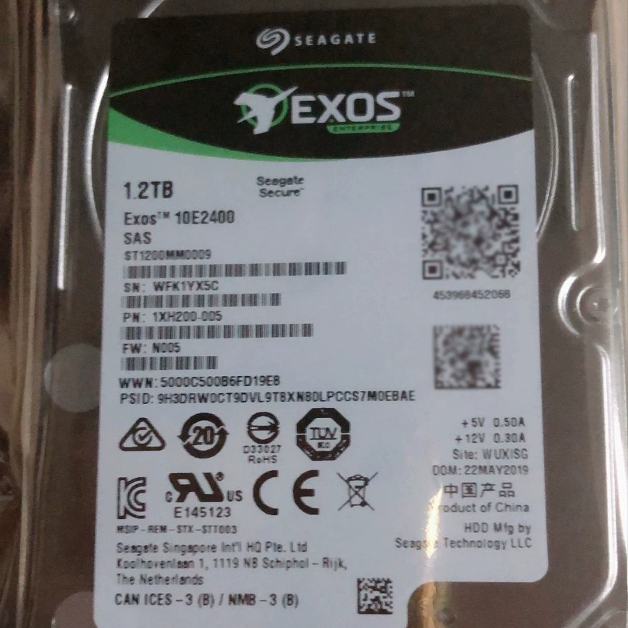 Новый оригинальный ST1200MM0009 SAS 12Gb 10K серверный жесткий диск ёмкостью 1.2 тб