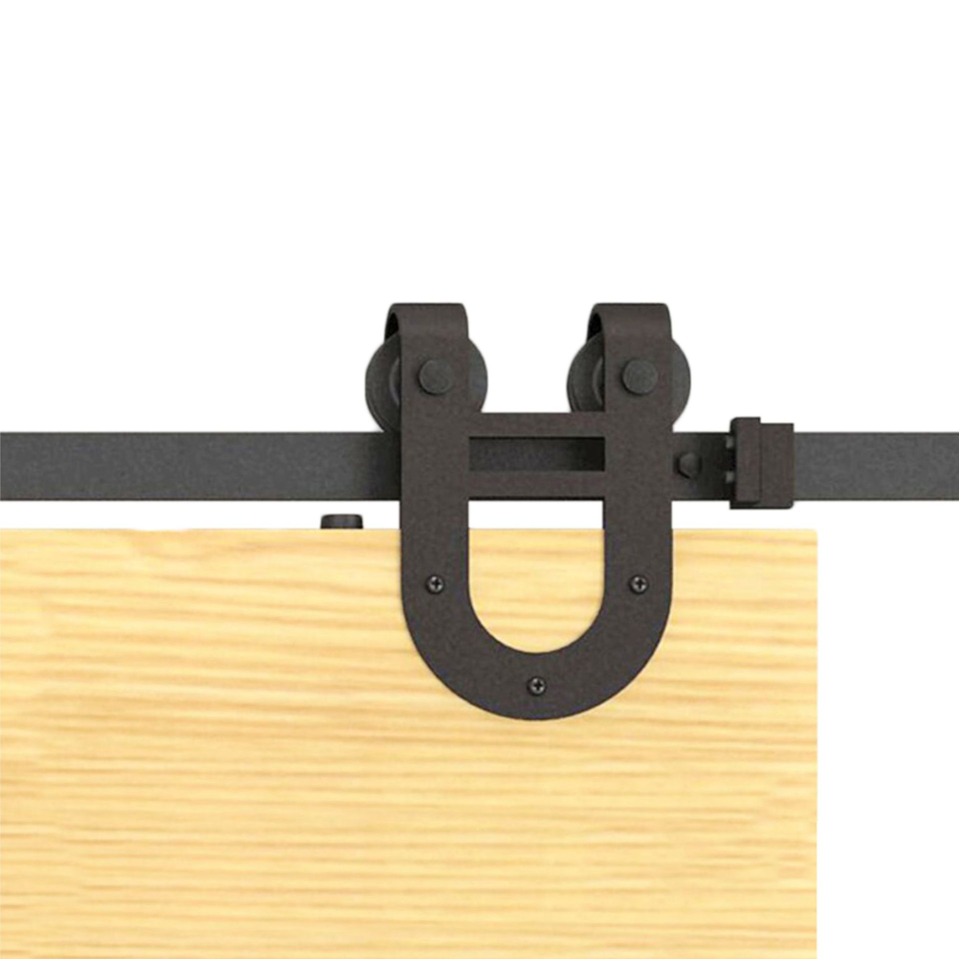 时尚高品质谷仓门 美式移门滑轮五金配件  推拉移门吊轮 移门轨道