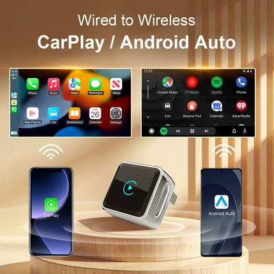 Wireless Carplay Box, Simsiz CarPlay və Android Auto