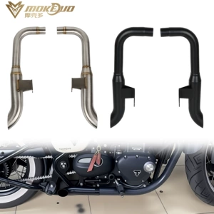 Triumph Bobber modifikasiya edilmiş motosiklet paslanmayan polad çıxış borusu 16-25 il