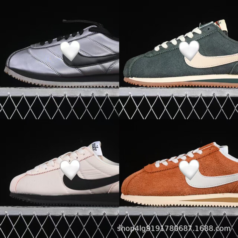 Putian Pure Original Classic Cortez Leather Forrest Gump Shoes Retro Original Leather Jogging Shoes for Men and Women