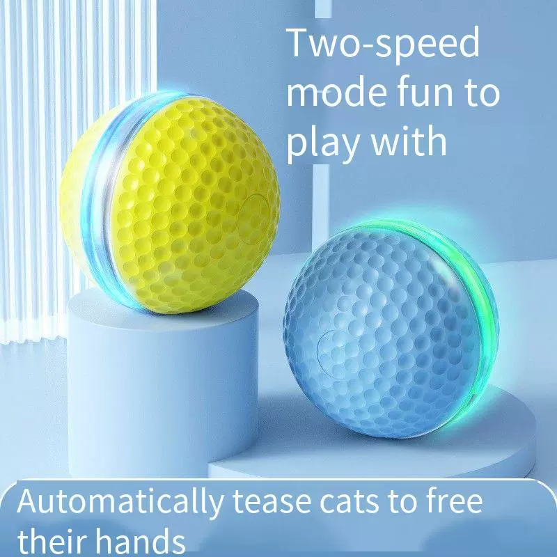 Новый электрический умный кошачий игрушка домашнее животное автоматически дразнит кошачий мяч игрушка интерактивная тренировка