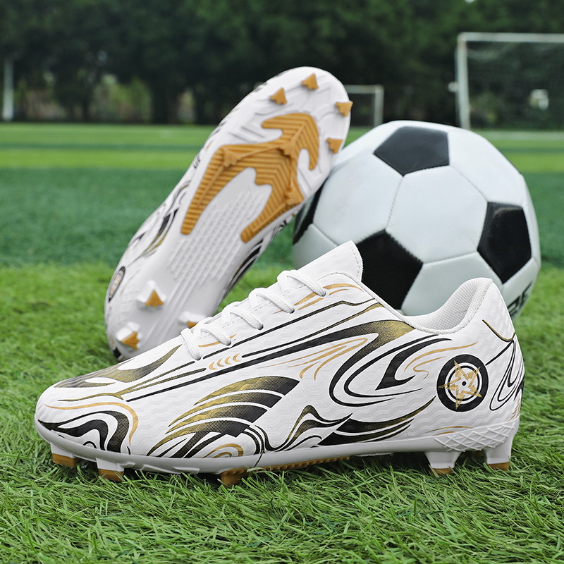 Customizado nuevo anti-deslizante zapatos de fútbol de clavos para hombres adultos zapatos de entrenamiento de entrenamiento de deportes de clavos bajos zapatos deportivos juveniles