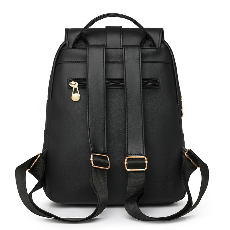 Mochila de cuero suave para mujer 2025 nuevo estilo en relieve todo fósforo de gran capacidad para mujer mochila pequeña bolsa de viaje al aire libre al por mayor