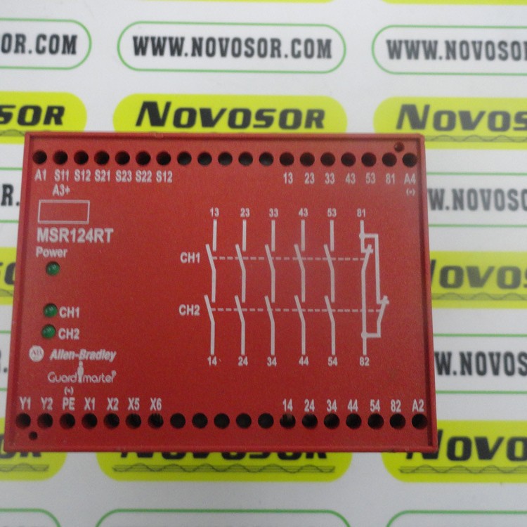 MSR124RT    Guardmaster   继电器 AB