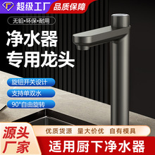 定制家用净水器304不绣钢双出水龙头厨房一体式双水纯水超滤通用