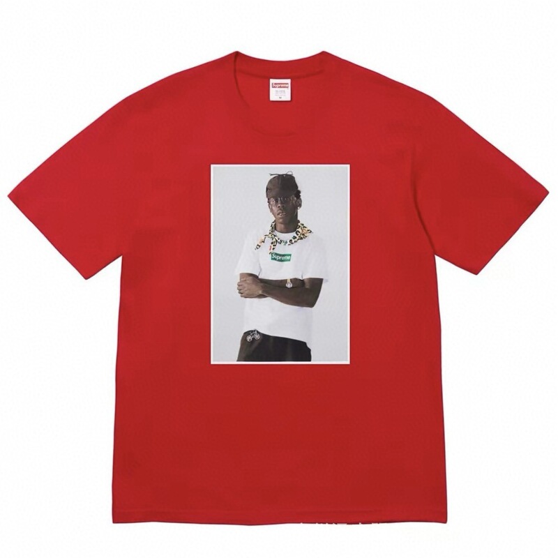 国境を越えた贅沢な潮supreme潮牌tシャツプリントアメリカ男女ゆるいカジュアル半袖合集平代欧品|undefined