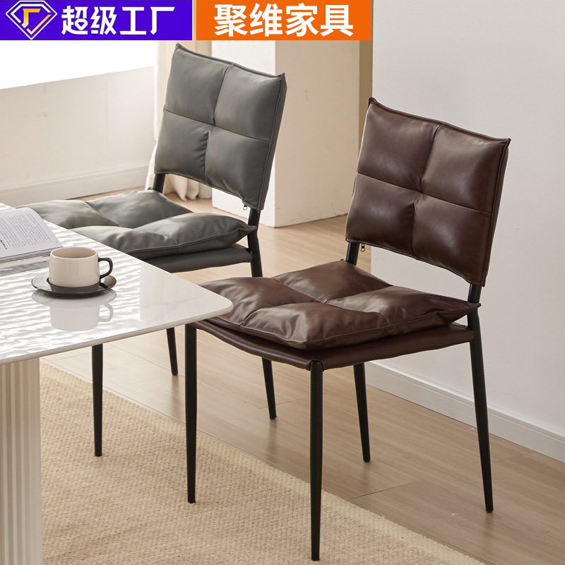 Silla de tocador de diseñador Silla de comedor italiana de lujo ligera al por mayor personalizada de fábrica de origen de suministro directo de fábrica