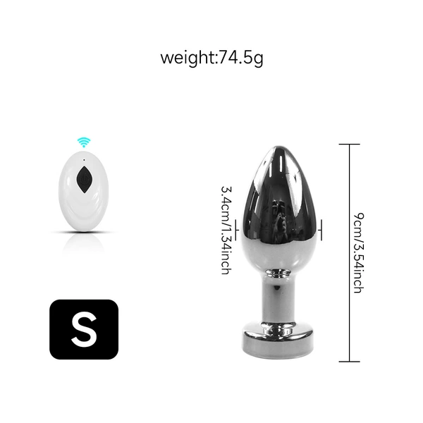 Remote control small size silver bag