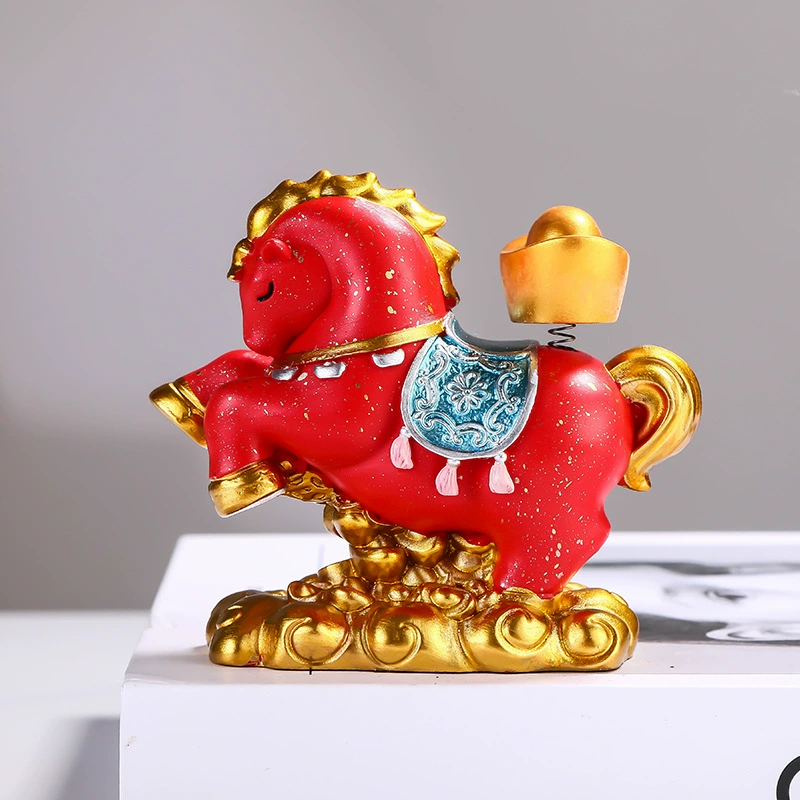 Cute mascot, table pony, Birthday gift, year mascot