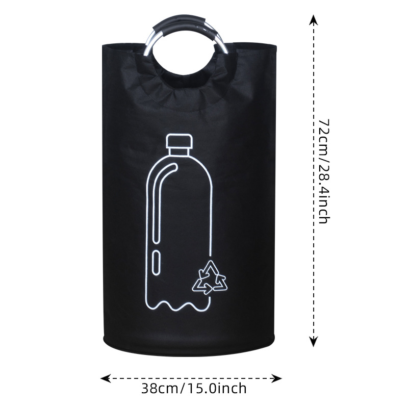 Nuevo transfronterizo plegable cesto de ropa sucia botella de cola reciclaje barril de ropa de gran capacidad bolsa de almacenamiento de juguetes