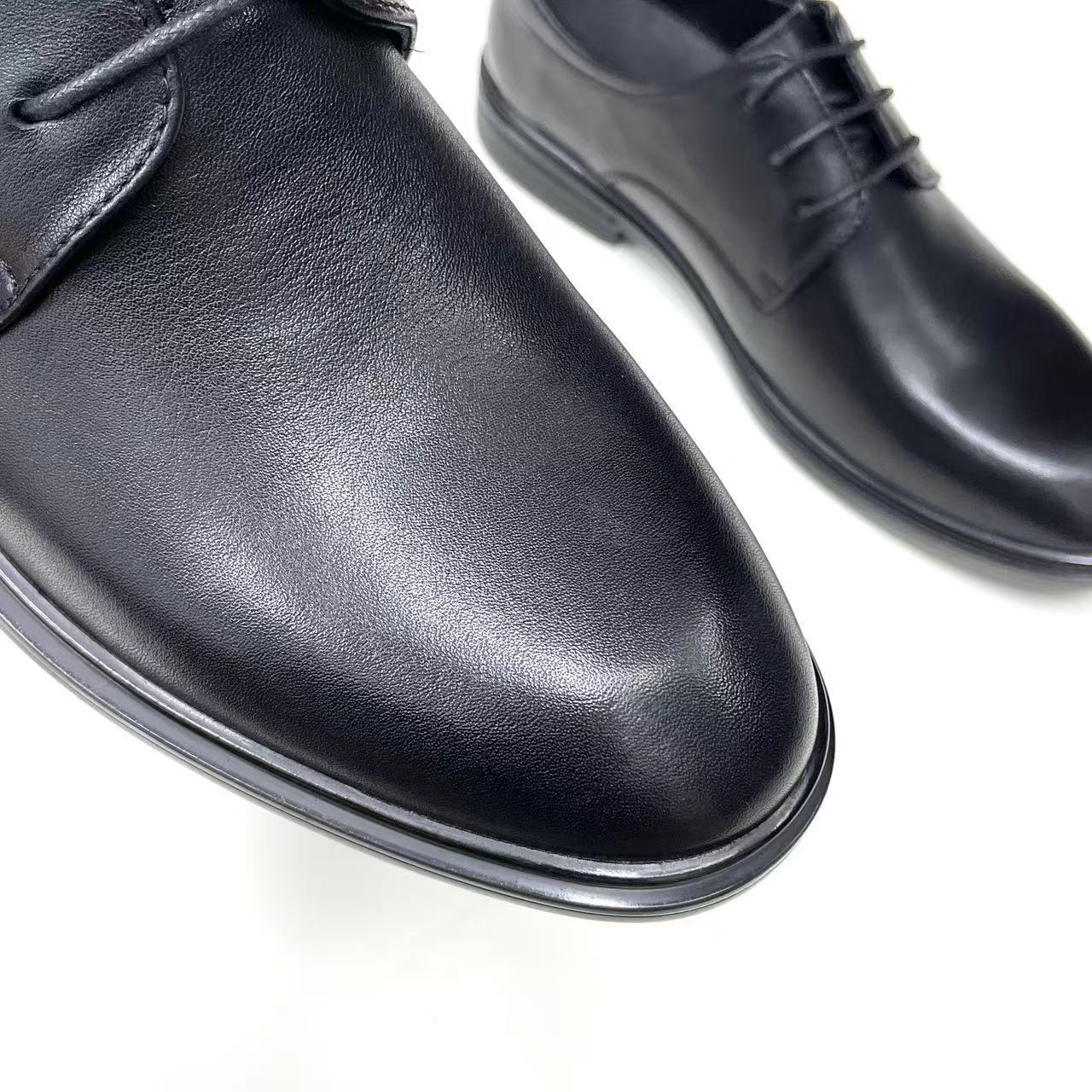 ShoeVault First Layer Business Unità di lavoro amministrativa completa Abbinamento primavera e autunno Pelle bovina Formale Uomo_voghion.com