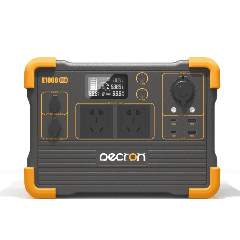 百克龙便携式户外电源1200W大功率220V电源E1000PRO储能应急快充
