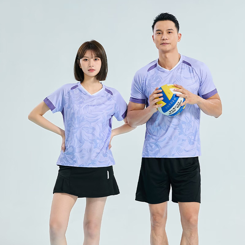 Adult and Children's Badminton Uniforms, Team Uniforms with Printed Numbers, Air Volleyball Training Uniforms, Sports Suits, Quick-Drying Clothes, Unit Group Purchase