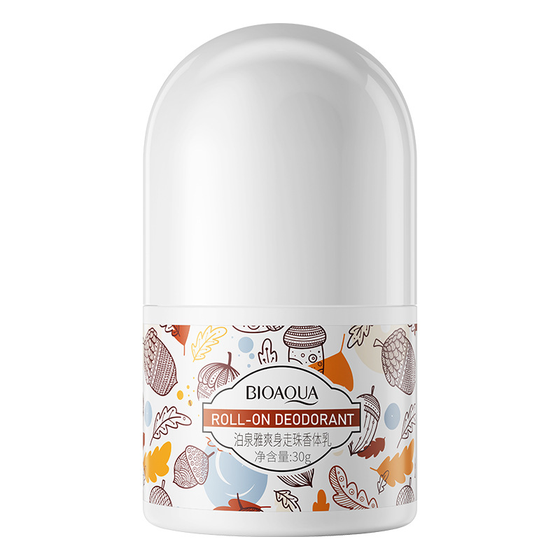 Boquanya refrescante perlas loción corporal refrescante no pegajosa fragancia cómoda pequeña bola portátil fluido corporal al por mayor