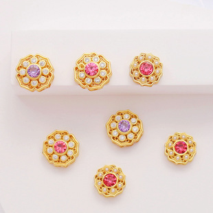 18K����ɫ��Ƕؐ�A�δ�������朸���diy�ֹ��Ʒ�������