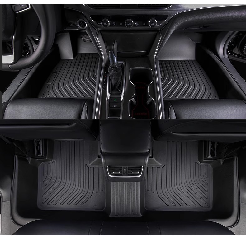Floor Mats TPE Rubber Waterproof Right Hand Drive for Toyota Hilux