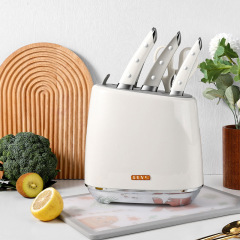 【海鷗白】OU同款德國鋼刀具套裝廚房菜刀家用廚房全套切菜砍骨刀