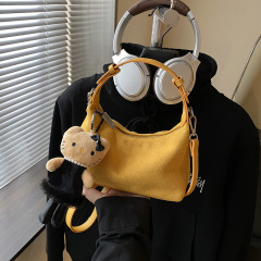柚佐秋冬小包包2025女式通勤小众设计手提包韩版ins气质斜挎包爆