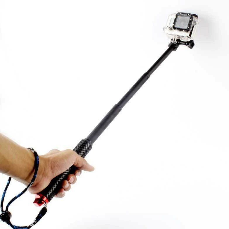 Подходит для GoPro Hero13/12/11, 19-дюймовая ручная палка для дайвинга, кронштейн для селфи Shangou SJ4000