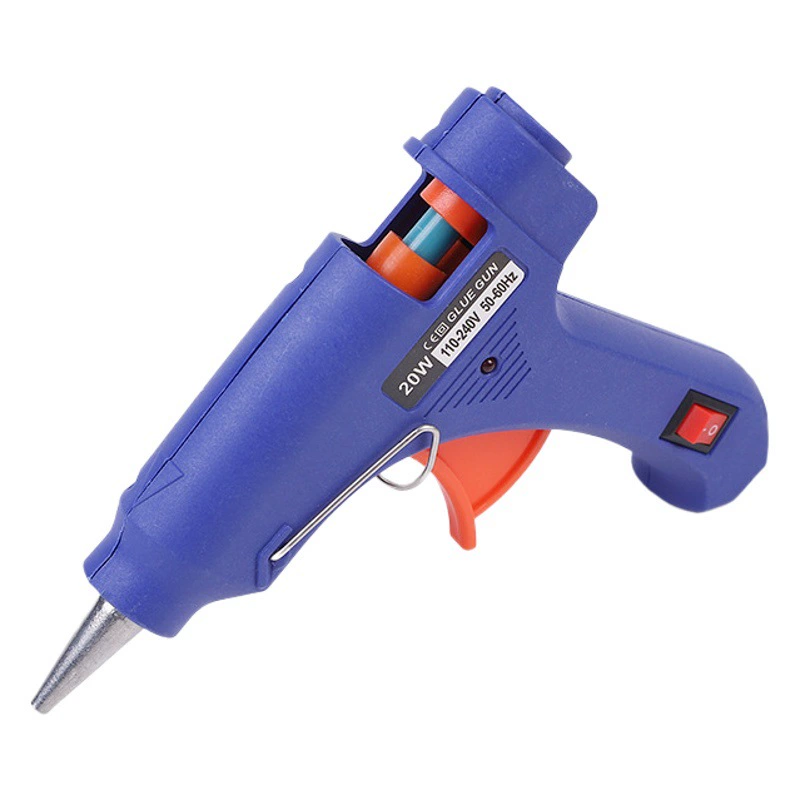 Горячего расплава клея пушка 20 Вт мини-горячего расплава пистолет завод оптом горячего расплава клея пушка клей-карандаш ручной работы детей DIY клей пистолет