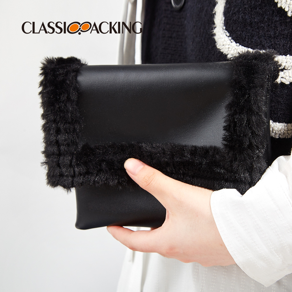 2022 color sólido embrague de las mujeres de gran capacidad elegante todo partido sobre bolsa multifuncional pu bolsa de almacenamiento de material