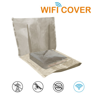 Amazon Router Guard Cover Radiation Fabric Router Meter Radiation Cover Copper Nickel Fiber