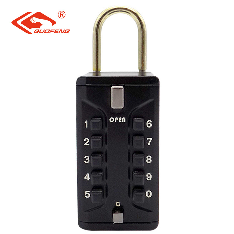Decoración caja de llaves de contraseña llave interna almacenamiento de seguridad portátil caja de llaves de contraseña caja de llaves de puerta