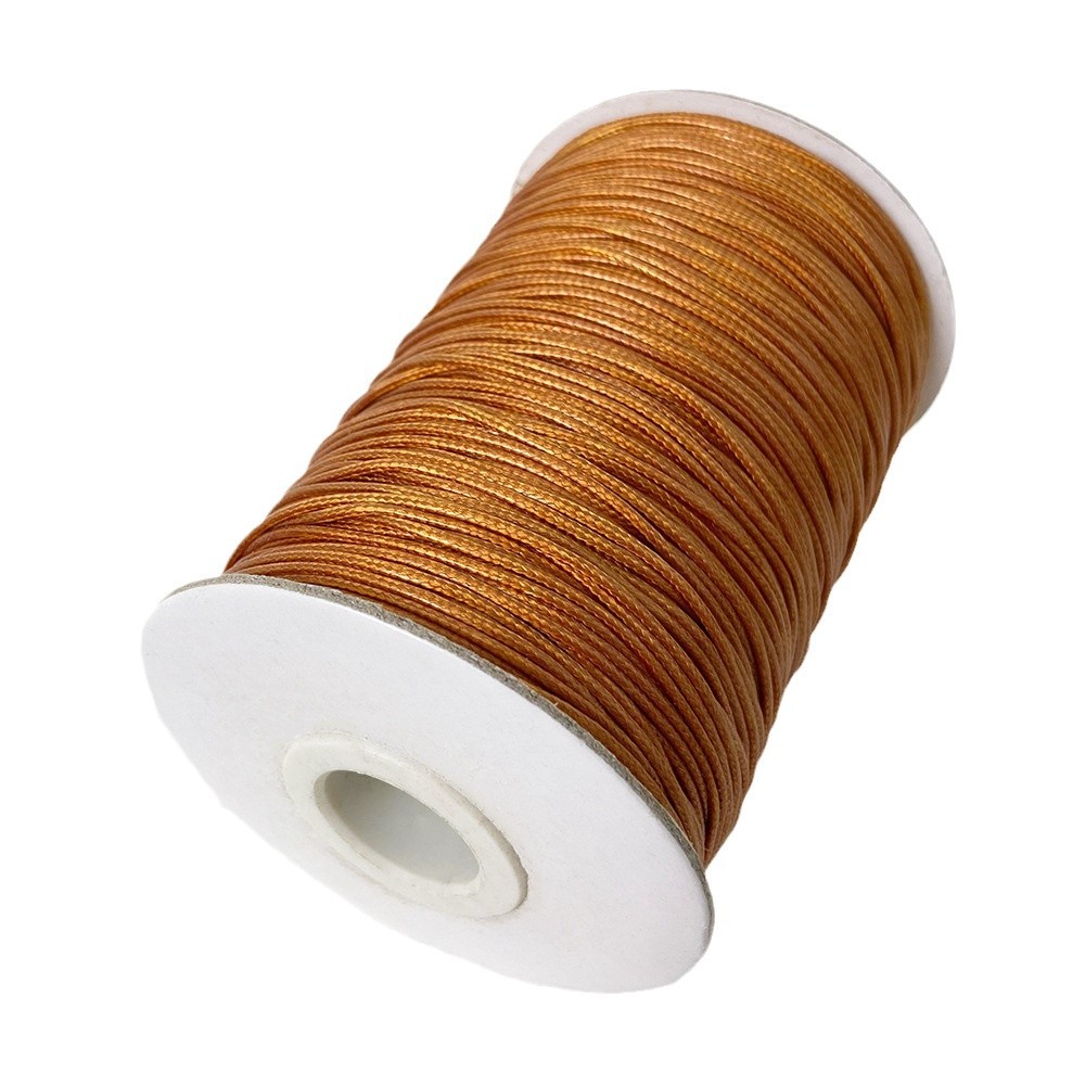 Cuerdas de cera coreanas al por mayor 0.5-5mm colgante de cuerda de cera ecológica cuerda de cera hecha a mano DIY pulsera tejida cuerda de cera joyas